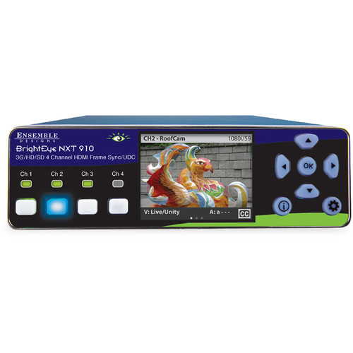 Ensemble Designs NXT 910 4-Channel HDMI/SDI Frame Sync with HDCP
