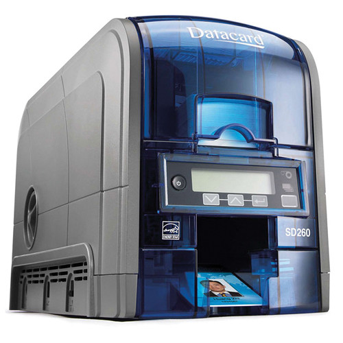 Entrust SD260 ID Card Printer with Automatic Feed Hopper