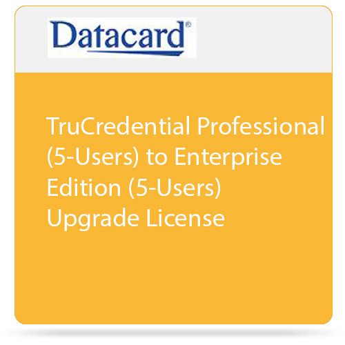 Entrust TruCredential Professional (5-Users) to Enterprise Edition (5-Users) Upgrade License