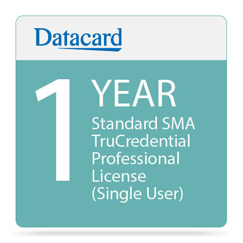 Entrust Standard 1-Year SMA TruCredential Professional License (Single User)