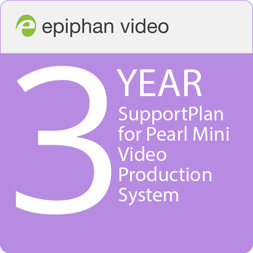 Epiphan 3-Year SupportPlan for Pearl Mini Video Production System