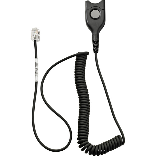 EPOS CSTD 24 Easy Disconnect to Modular Plug Coiled Cable