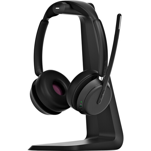 EPOS IMPACT 1061 ワイヤレスヘッドセット 充電スタンド/ドングル EPOS IMPACT 1061 Double-Sided UC Wireless Headset 1001135 B&H