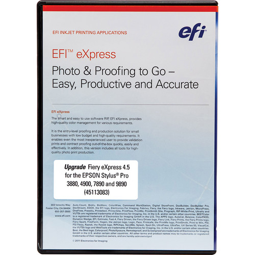 Epson Fiery EFI eXpress 4.5 Upgrade Kit (DVD)