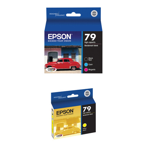 Epson 79 High-Capacity Multipack (Black, Cyan, Magenta, and Yellow)