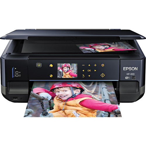 Epson Expression Premium XP-610 Wireless Color Small-in-One Inkjet Printer