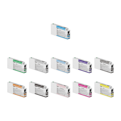 Epson UltraChrome HD Ink Cartridge Kit for P7000 and P9000 Commercial Edition Printers (150mL)