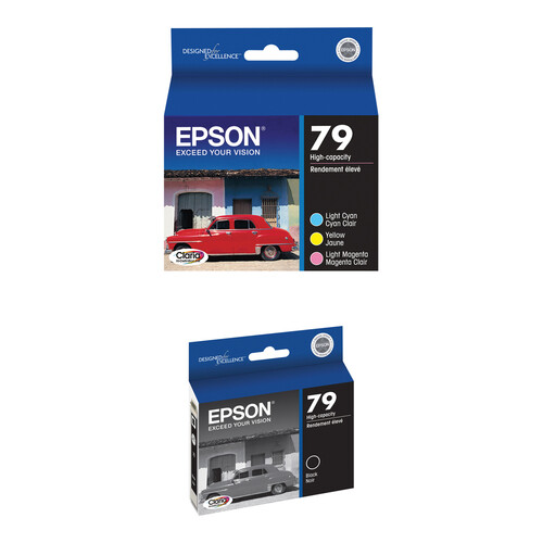 Epson High-Capacity Multipack (Black, Yellow, Light Cyan, and Light Magenta)