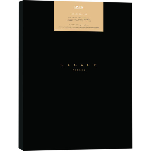 Epson Legacy Platine Paper (17 x 22", 25 Sheets)