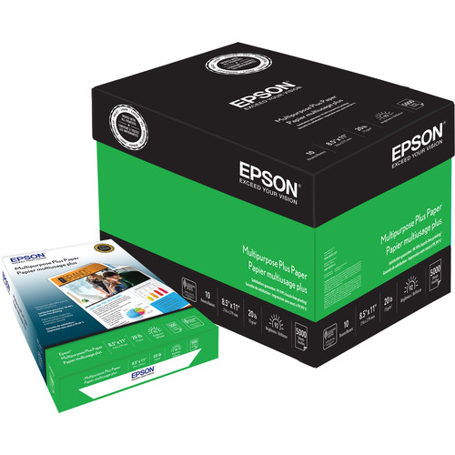Epson Multipurpose Plus Paper (8.5 x 11", 5000 Sheets)