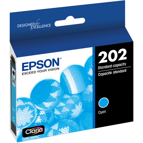 Epson Claria 202 Standard-Capacity Ink Cartridge (Cyan)