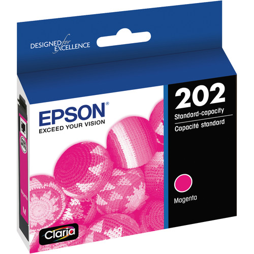 Epson Claria 202 Standard-Capacity Ink Cartridge (Magenta)