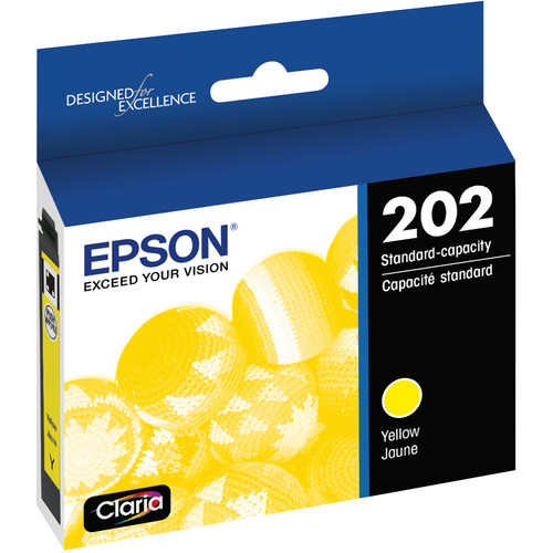 Epson Claria 202 Standard-Capacity Ink Cartridge (Yellow)