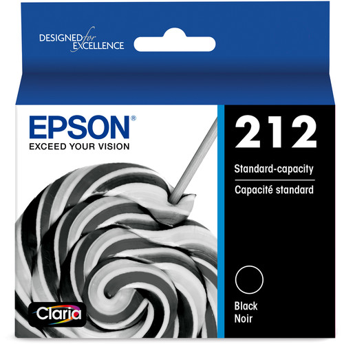 Epson Claria 212 Standard-Capacity Black Ink Cartridge