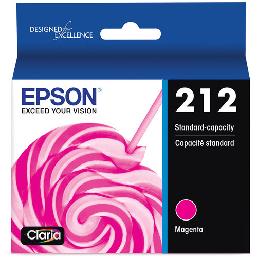 Epson Claria 212 Standard-Capacity Magenta Ink Cartridge