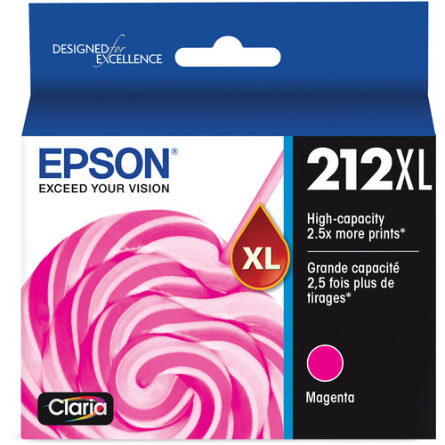 Epson Claria 212XL High-Capacity Magenta Ink Cartridge