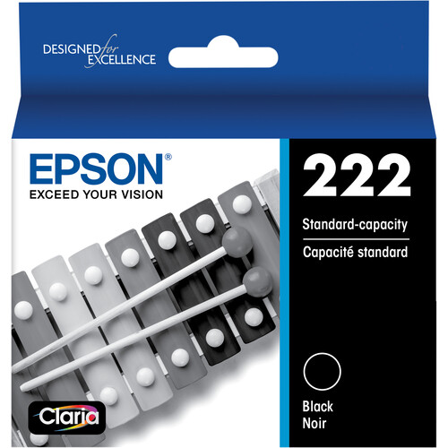 Epson Claria T222 Standard Capacity Black Ink Cartridge