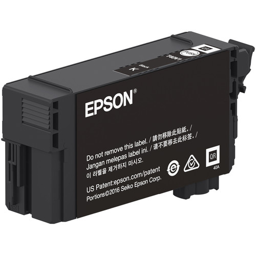 Epson UltraChrome XD2 T40V Black Ink Cartridge (50mL)