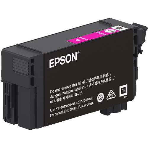 Epson UltraChrome XD2 T40W Magenta High-Capacity Ink Cartridge (50mL)