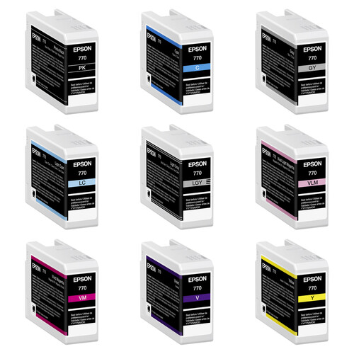 Epson UltraChrome PRO10 Cartridge Bundle without Matte Black