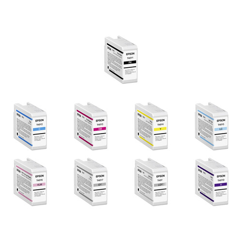 Epson T46Y UltraChrome PRO10 Cartridge Bundle Without Matte Black