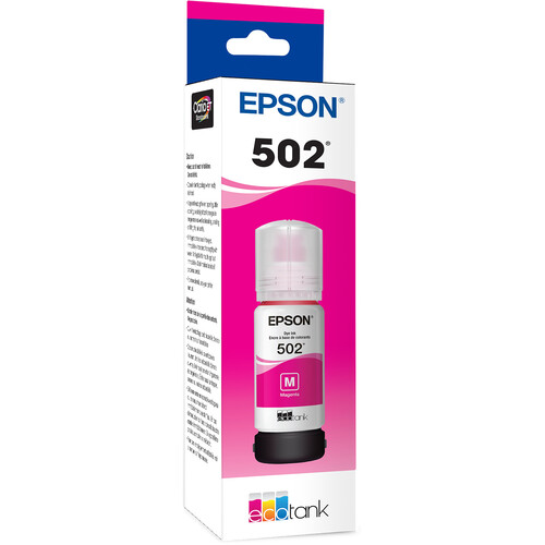 Epson T502 Magenta EcoTank Ink Bottle (70mL)