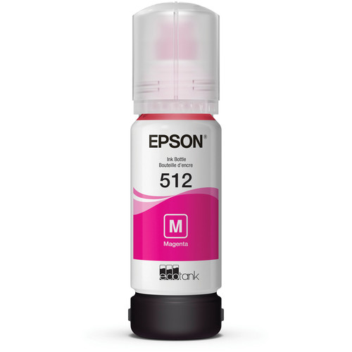Epson T512 Magenta EcoTank Ink Bottle (70mL)