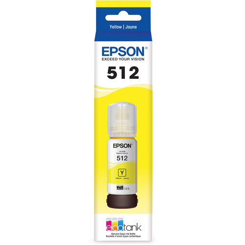 Epson T512 Yellow EcoTank Ink Bottle (70mL)