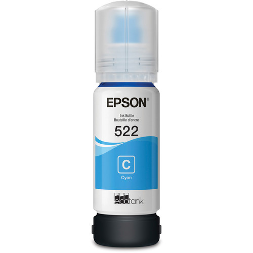 Epson T522 Cyan Ink Bottle (65mL)