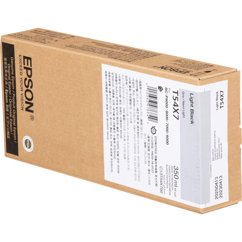 Epson T54X700 UltraChrome HD Light Black Ink Cartridge (350ml)