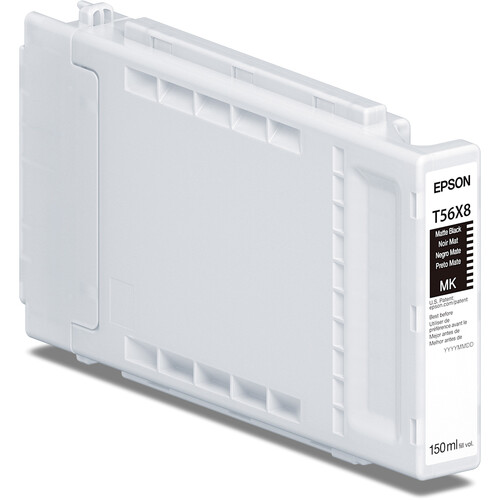 Epson T56X Matte Black UltraChrome PRO10 Ink Cartridge (150mL)