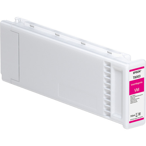 Epson T800300 UltraChrome PRO Vivid Magenta Ink Cartridges (700mL, 4-Pack)