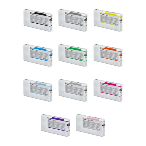 Epson T91-Series UltraChrome HDX Ink Cartridge Bundle for SureColor P5000 Commercial Edition Printer