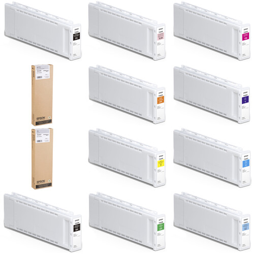 Epson UltraChrome PRO12 Ink Cartridge Set (700mL)