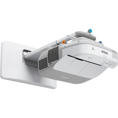 Epson V11H486520W BrightLink 480i Interactive XGA 3LCD Projector with Mount