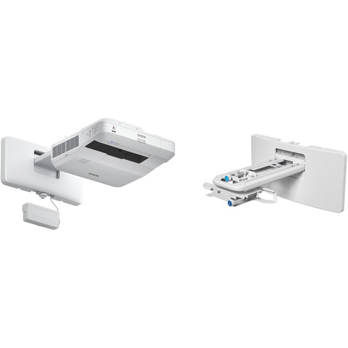 Epson BrightLink Pro 1460Ui 4400L WUXGA Ultra-Short Throw 3LCD Projector with Wall Mount