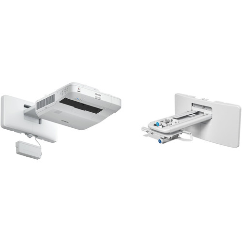 Epson BrightLink Pro 1450Ui 3800L WUXGA Ultra-Short Throw 3LCD Projector with Wall Mount