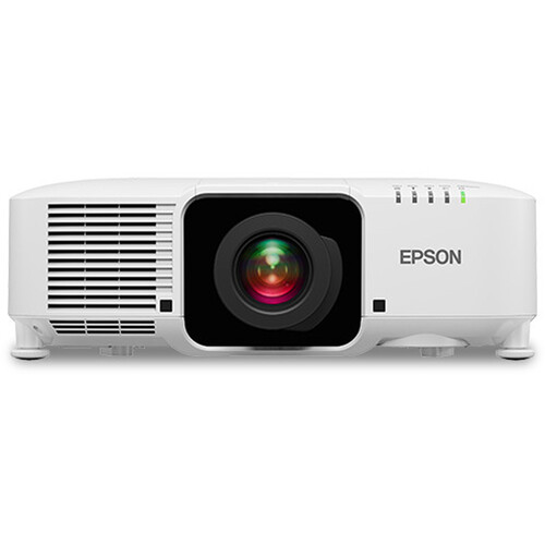 Epson EB-PU2010W 10,000-Lumen WUXGA Laser 3LCD Projector with 4K Enhancement (No Lens, White)
