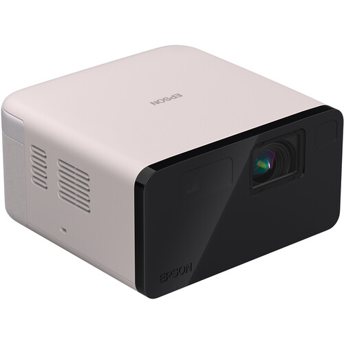 Epson EpiqVision Mini EF-21 1000-Lumen Full HD Laser 3LCD Smart Portable Projector (Quartz Rose)