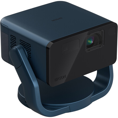 Epson EpiqVision Mini EF-22 1000-Lumen Full HD Laser 3LCD Smart Portable Projector (Stone Blue, Certified ReNew)