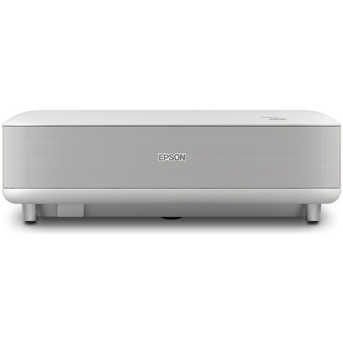 Epson Lifestudio Grand 3600-Lumen Pixel Shift 4K Ultra-Short-Throw Laser 3LCD Smart Projector (White)