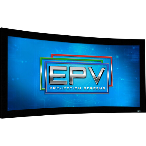 Epv CURVE235-125A4K Curve AcousticPro 4K Ultra-Wide 48.9 x 115" Acoustically Transparent Curved Fixed Frame Projection Screen