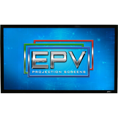 Epv SE110WH1-A4K Standard Edition A4K 53.9 x 95.9" Acoustically Transparent Fixed Frame Projection Screen
