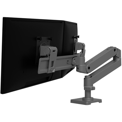 Ergotron LX Pro Desk Dual Direct Arm Mount for Up to 27" Displays (Gray)