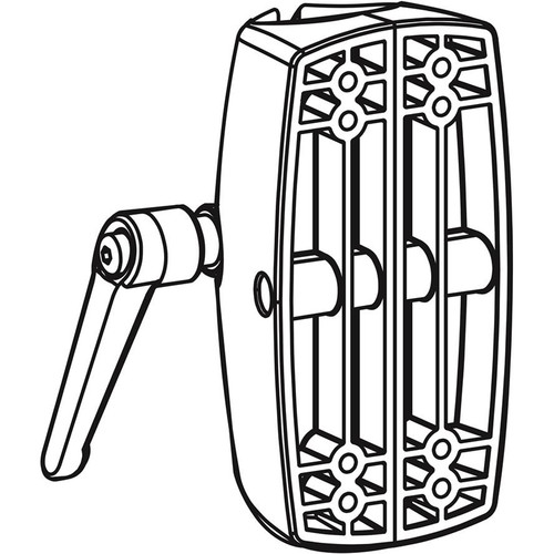 Ergotron 60-420-200 Large Clamp for 1.5" Pole (Black)