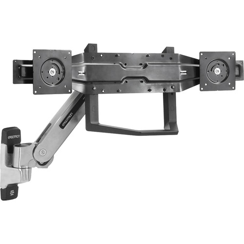 Ergotron Dual Monito & Handle Kit (Black)