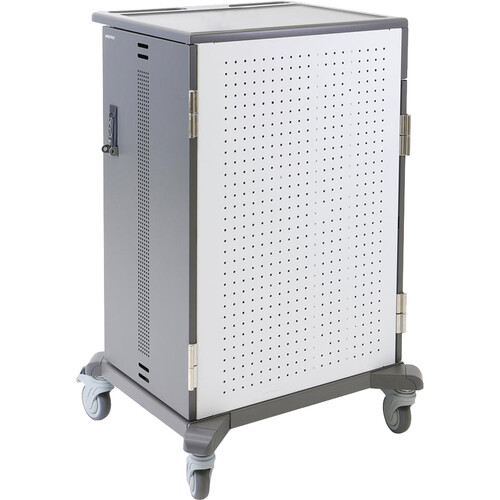 Ergotron YES24 24-Bay Pre-Wired Adjusta Charging Cart with USB-C Adapters