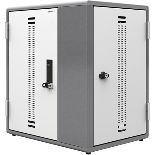 Ergotron YES12 Charging Wall Cabinet for Mini-Laptops