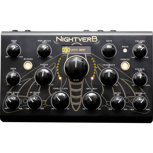 Erica Synths Nightverb Stereo Desktop Reverb Processor