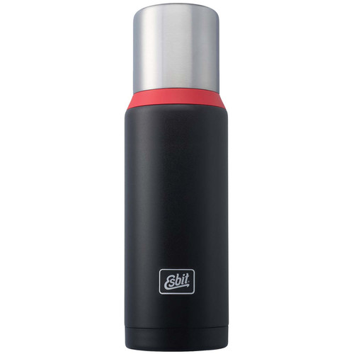 Esbit Vacuum Flask (34 fl oz, Black/Red)
